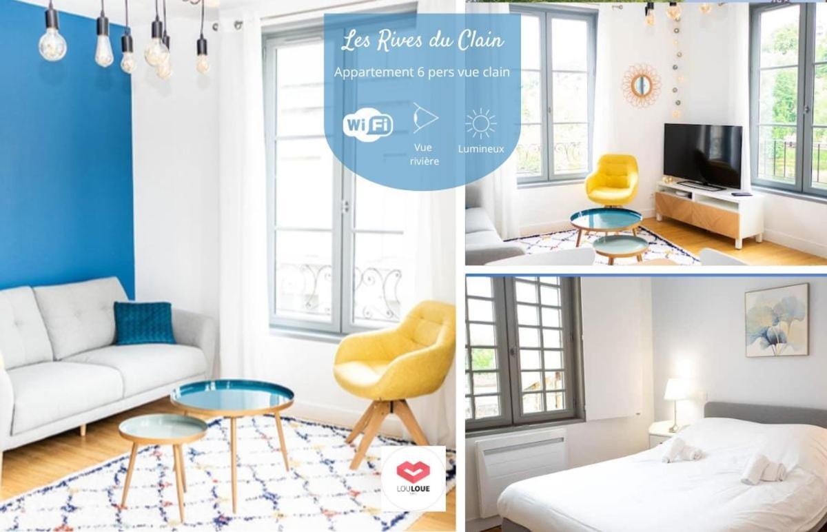 Les Rives Du Clain - Sublime T4 Au Bord De L'Eau Apartment Poitiers Ngoại thất bức ảnh